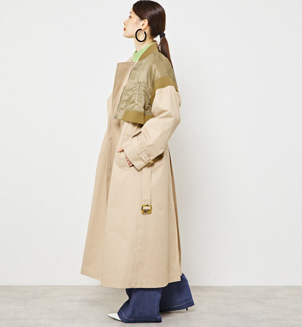 Soffitto「MA-1＆トレンチアシンメトリーコート」|その他|