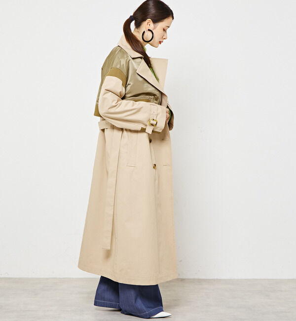 Soffitto「MA-1＆トレンチアシンメトリーコート」|その他|