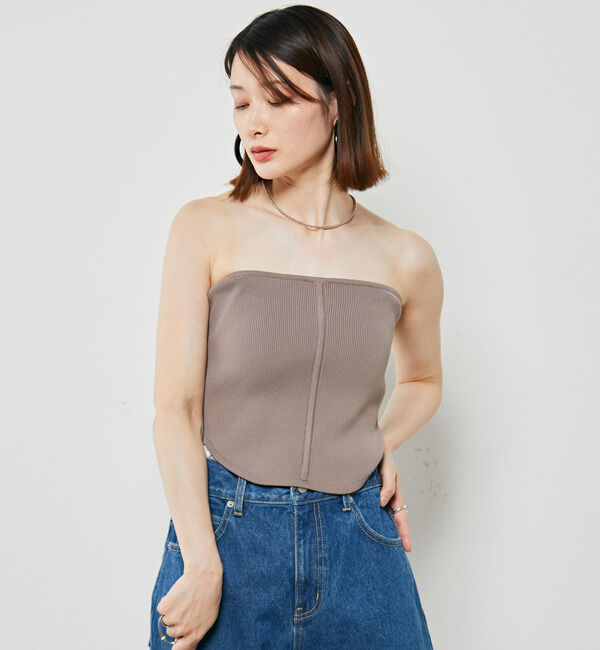 Soffitto「ニットビスチェ」|ニット・セーター|