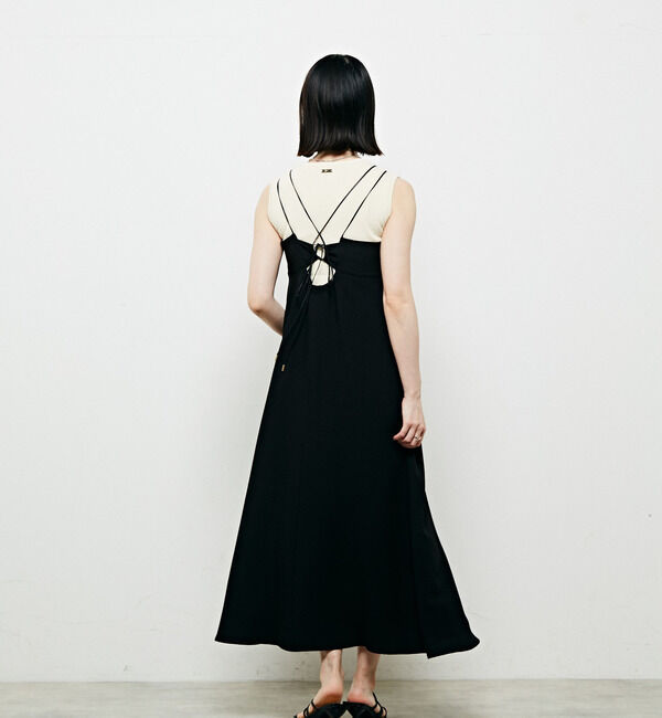 SOFFITTO「バックデザインキャミワンピース」|ワンピース|