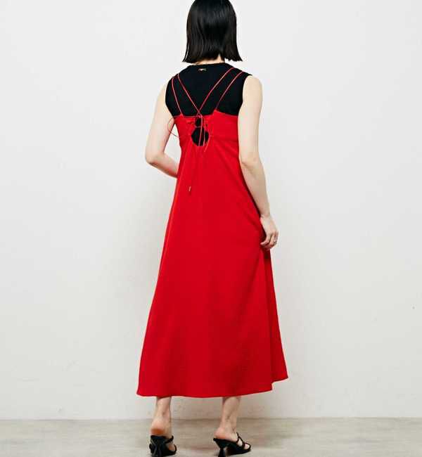 SOFFITTO「バックデザインキャミワンピース」|ワンピース|