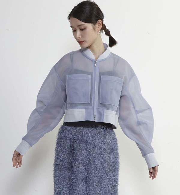 Soffitto「シアーショート丈MA-1」|ブルゾン・スタジャン|