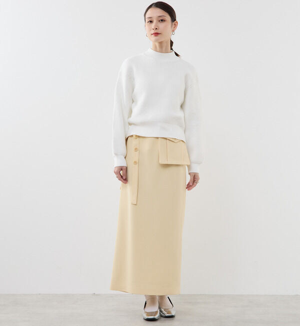 Soffitto「片畦編みニット」|ニット・セーター|