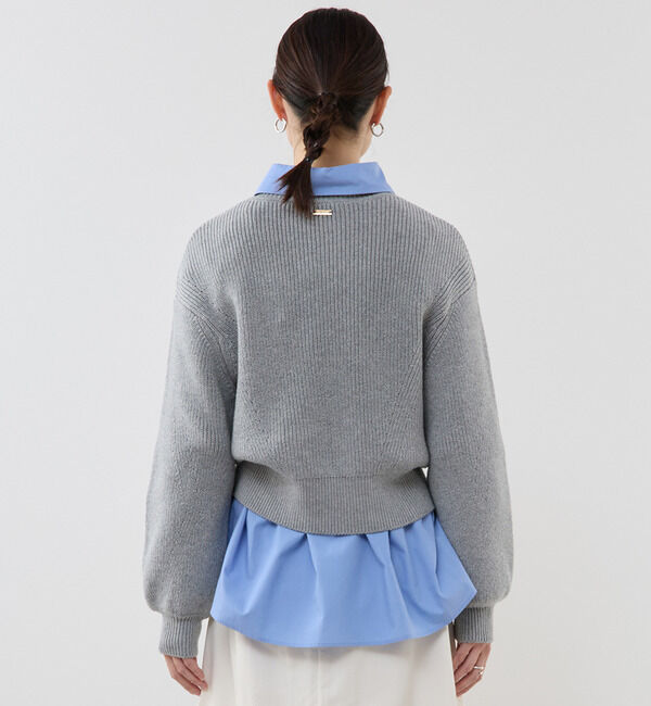 Soffitto「片畦編みニット」|ニット・セーター|