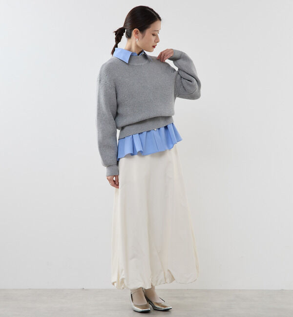 Soffitto「片畦編みニット」|ニット・セーター|
