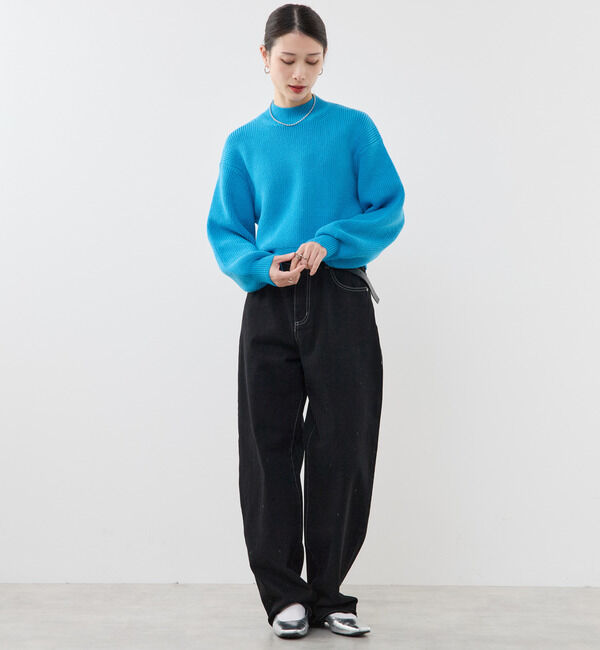 Soffitto「片畦編みニット」|ニット・セーター|