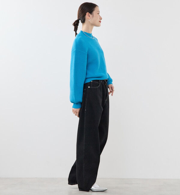Soffitto「片畦編みニット」|ニット・セーター|