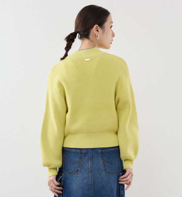 Soffitto「片畦編みニット」|ニット・セーター|