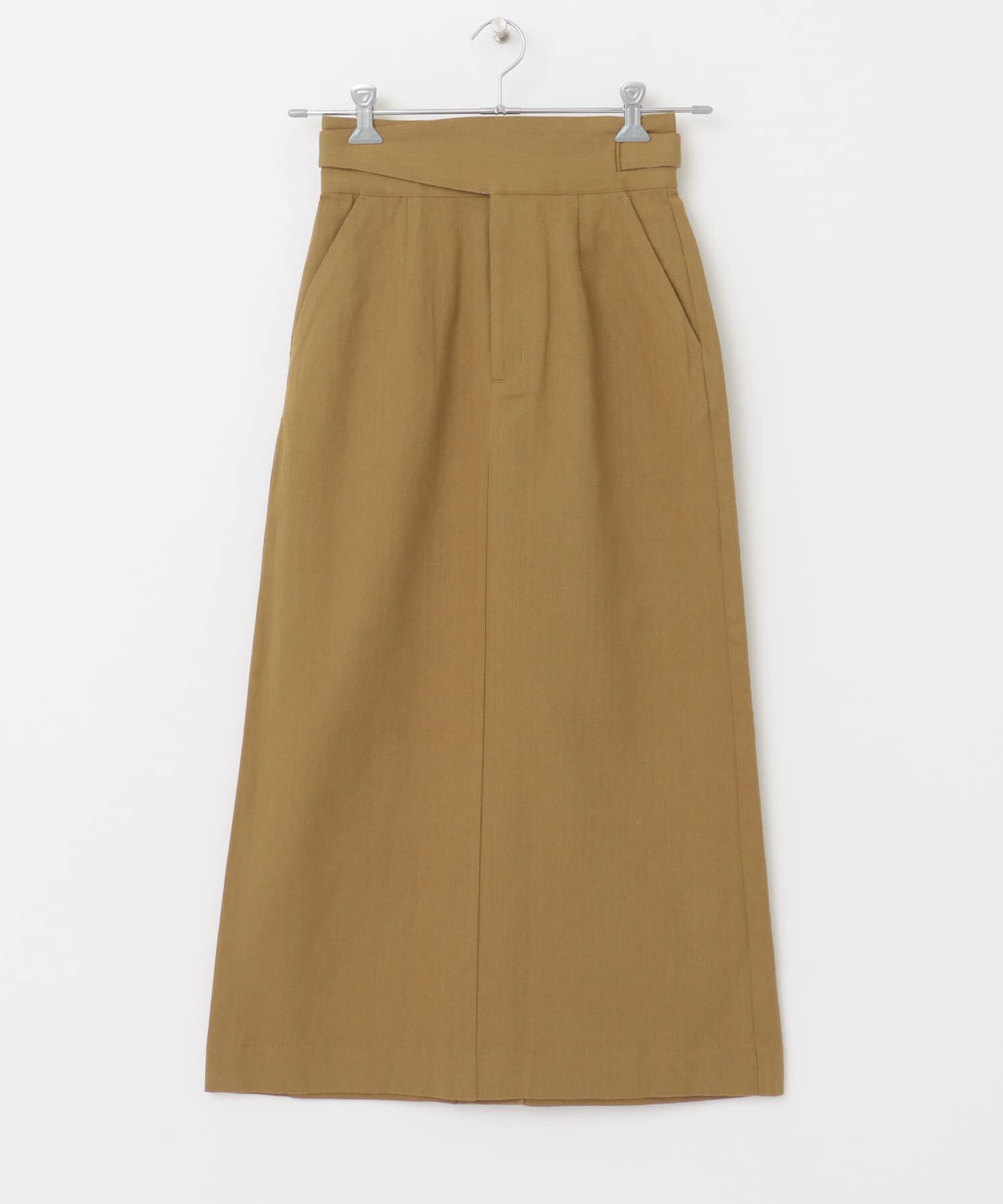 URBAN RESEARCH DOORS「コットンリネングルカスカート」|スカート|