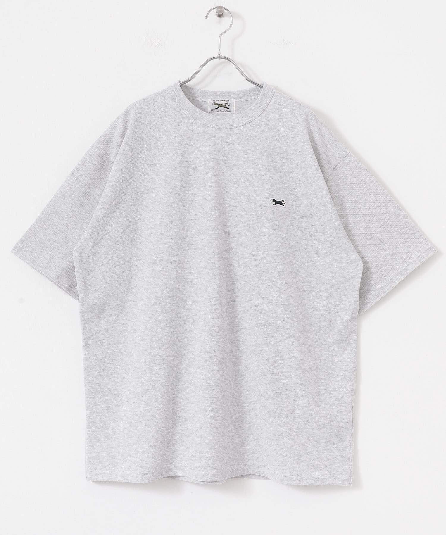 URBAN RESEARCH DOORS「『XLサイズ/WEB限定』『別注』PENNEYS&times;DOORS　THEFOX 鹿の子ショートスリーブT」|Tシャツ・カットソー|