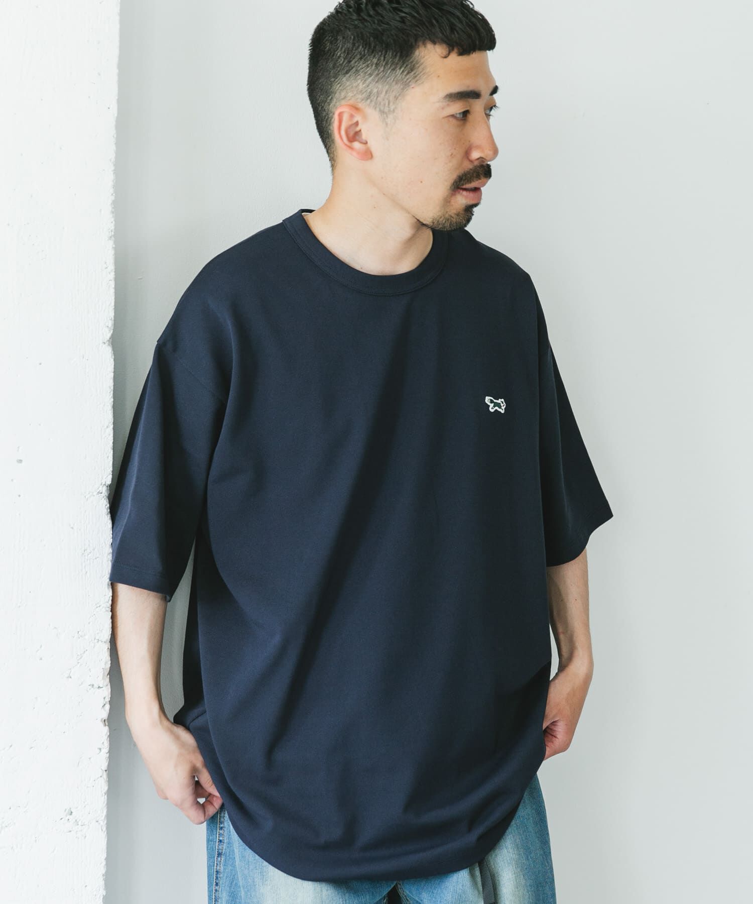 URBAN RESEARCH DOORS「『XLサイズ/WEB限定』『別注』PENNEYS&times;DOORS　THEFOX 鹿の子ショートスリーブT」|Tシャツ・カットソー|