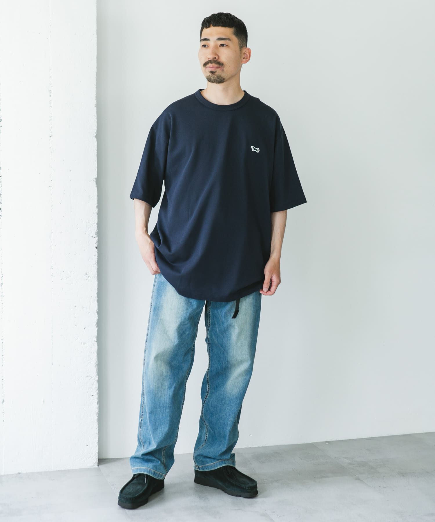 URBAN RESEARCH DOORS「『XLサイズ/WEB限定』『別注』PENNEYS&times;DOORS　THEFOX 鹿の子ショートスリーブT」|Tシャツ・カットソー|