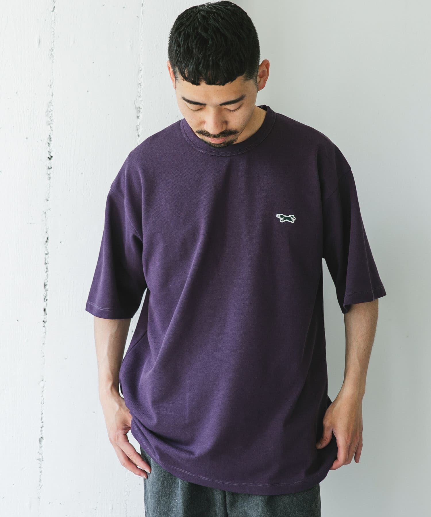 URBAN RESEARCH DOORS「『XLサイズ/WEB限定』『別注』PENNEYS&times;DOORS　THEFOX 鹿の子ショートスリーブT」|Tシャツ・カットソー|