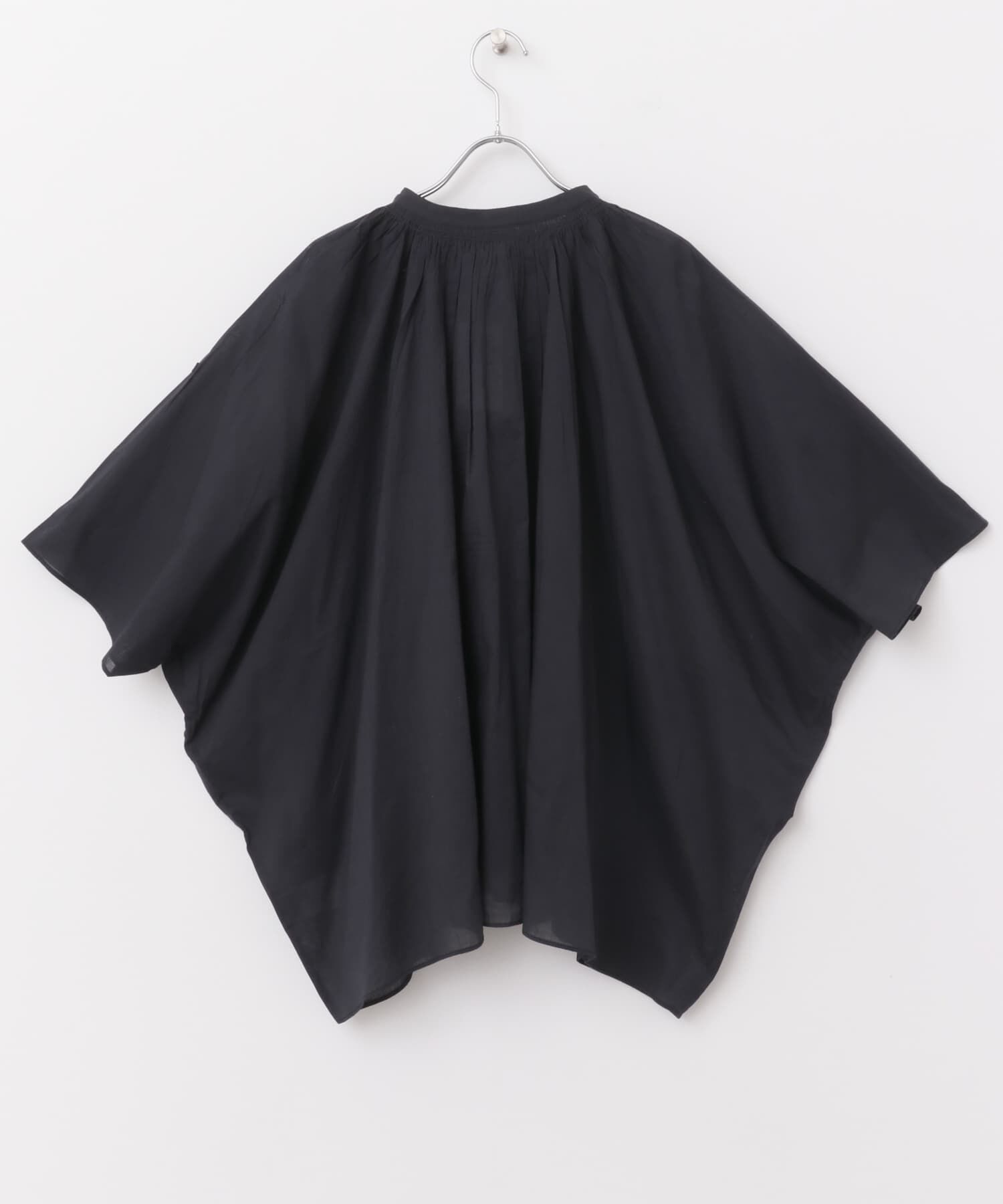 URBAN RESEARCH DOORS「コットンボイルロールアップスリーブブラウス」|シャツ・ブラウス|