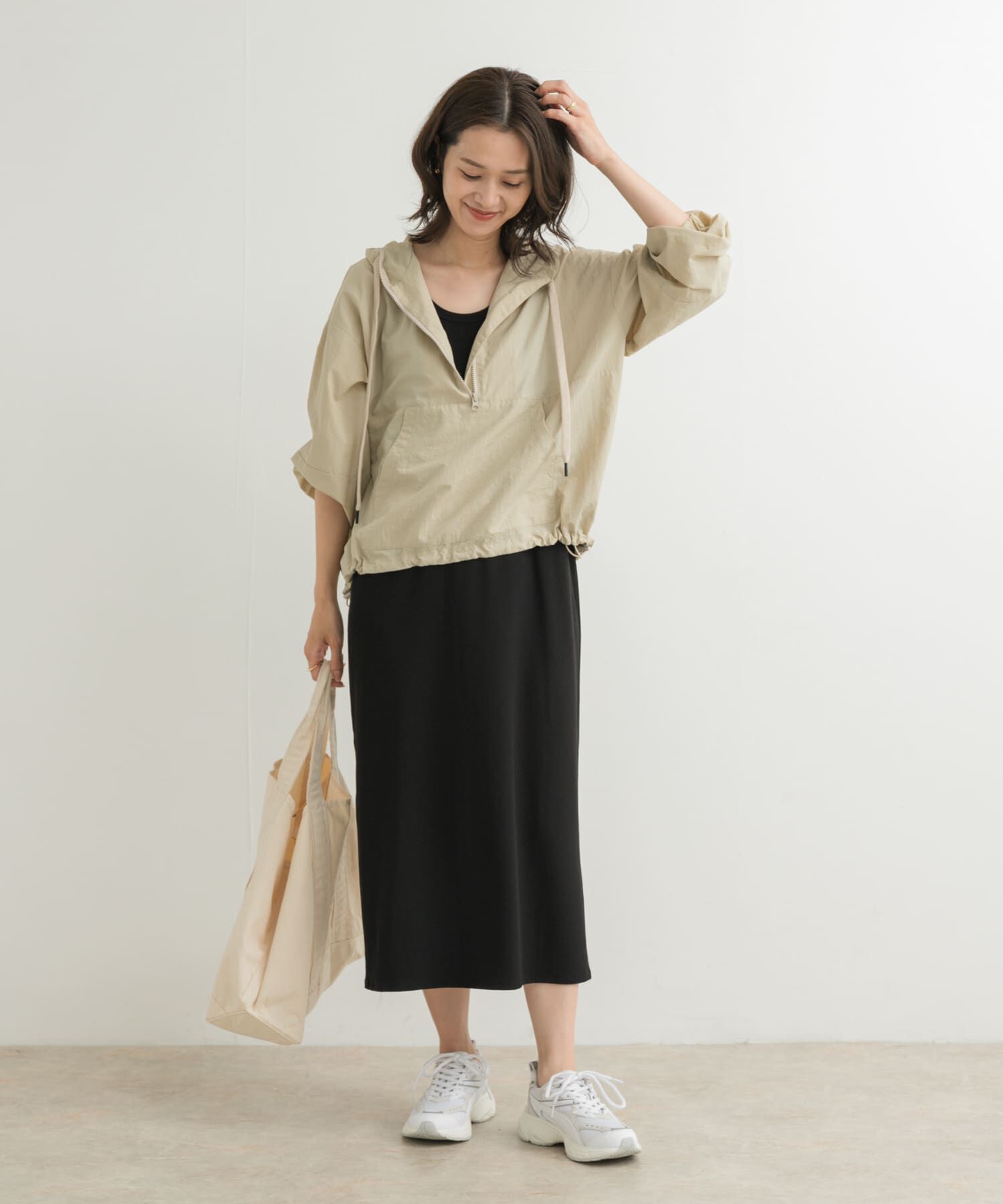 URBAN RESEARCH DOORS「『UVカット/吸水速乾/接触冷感』2WAYタンクトップワンピース」|ワンピース|