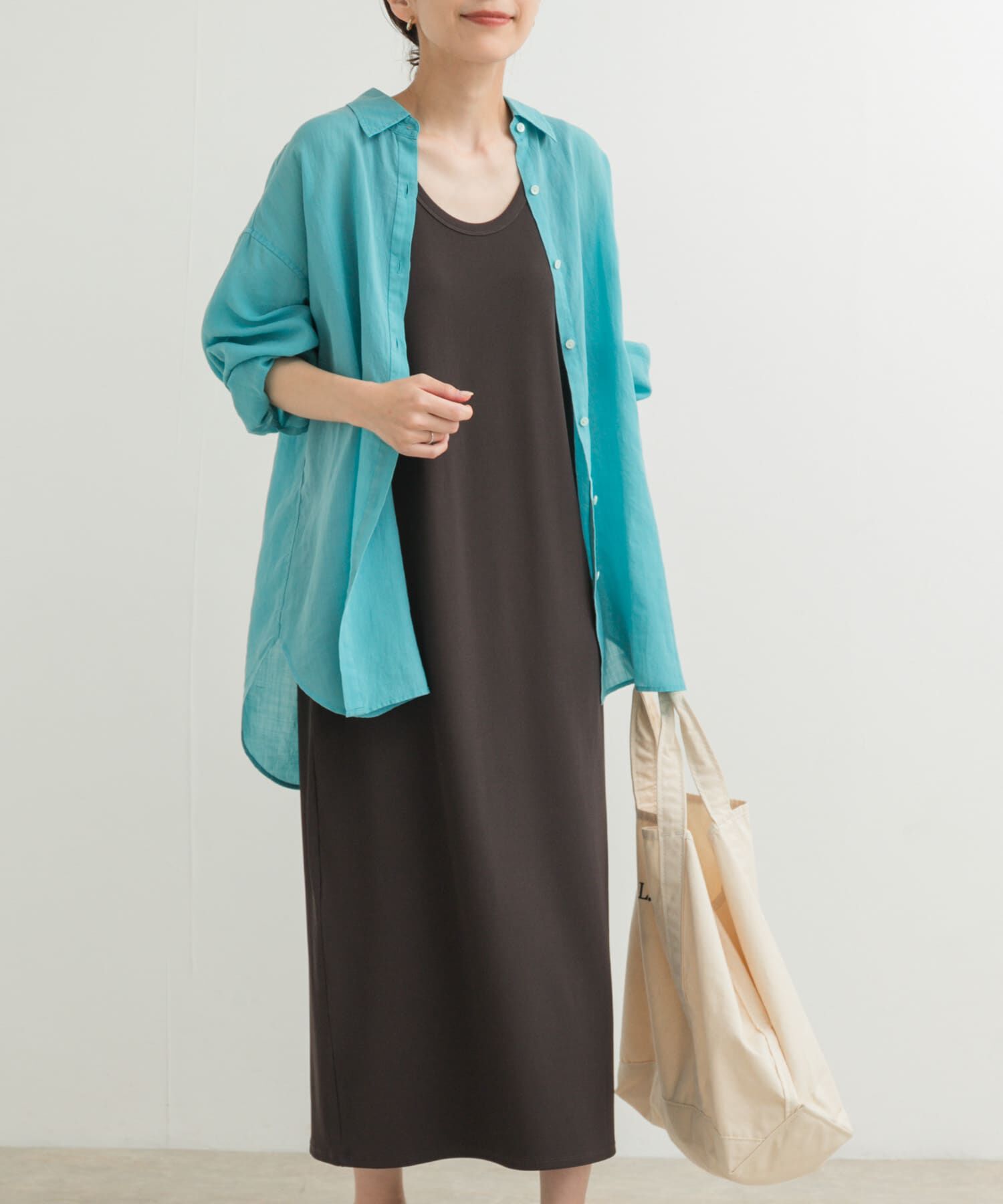 URBAN RESEARCH DOORS「『UVカット/吸水速乾/接触冷感』2WAYタンクトップワンピース」|ワンピース|