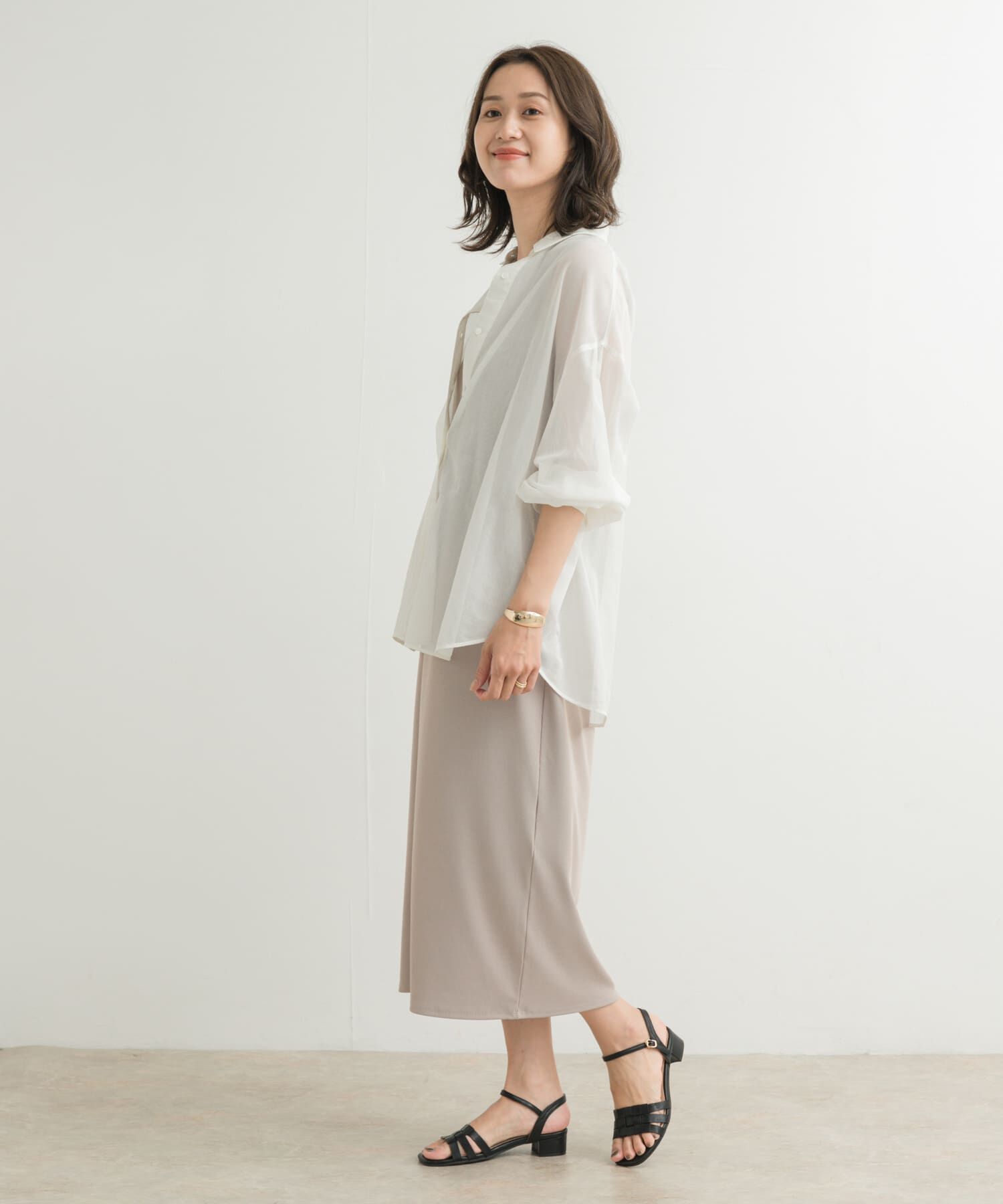 URBAN RESEARCH DOORS「『UVカット/吸水速乾/接触冷感』2WAYタンクトップワンピース」|ワンピース|