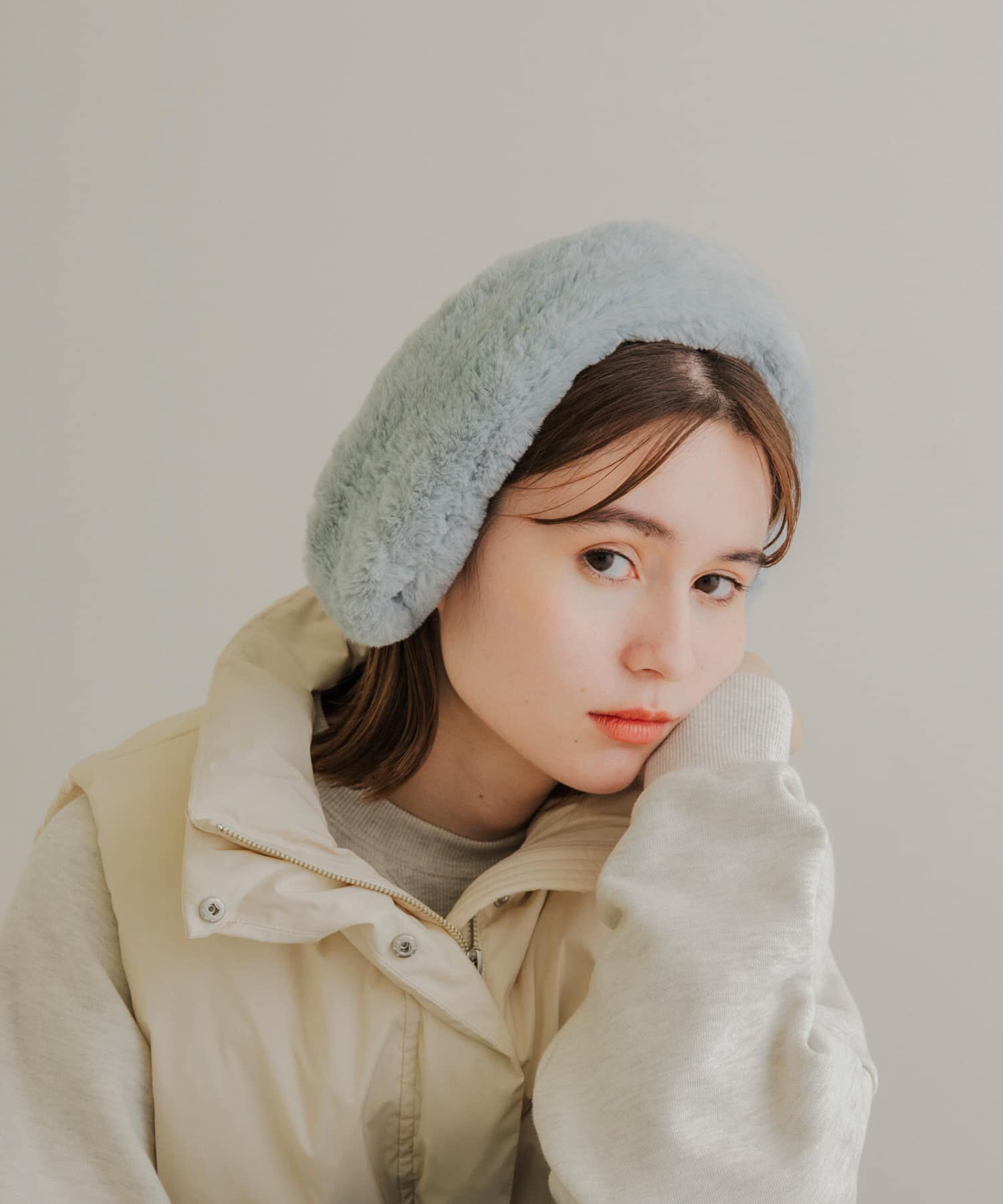 SMELLY「エコファーイヤーマフ」|イヤーマフ|