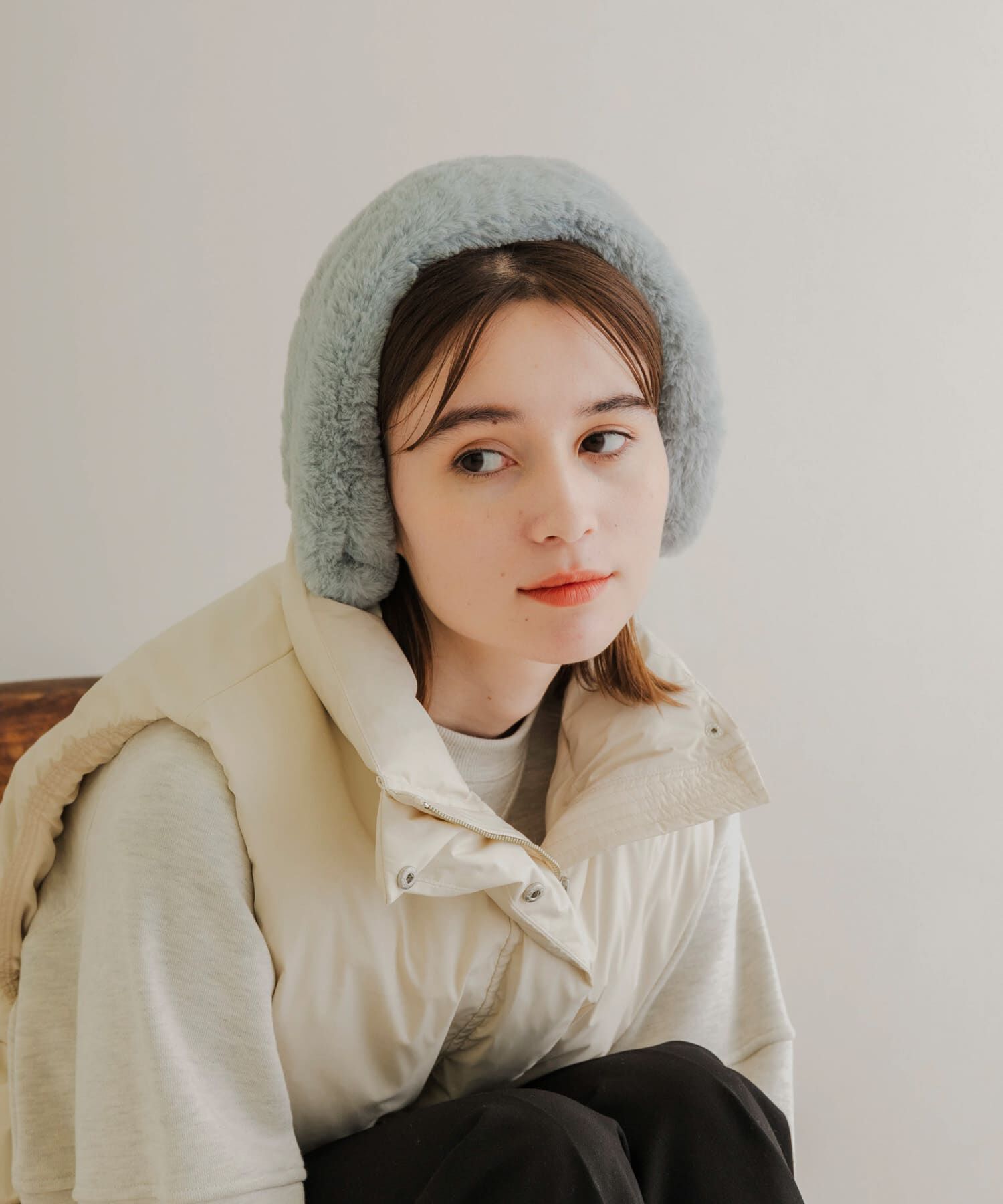 SMELLY「エコファーイヤーマフ」|イヤーマフ|