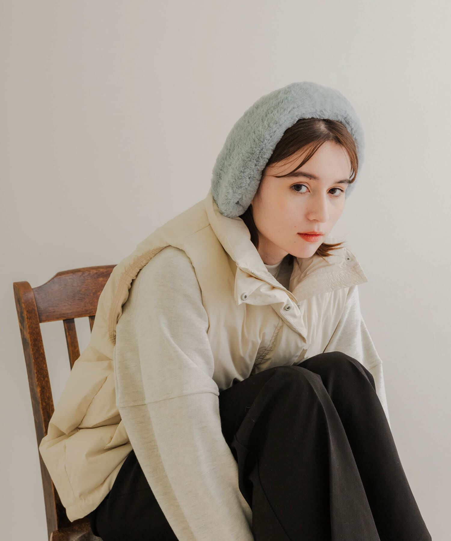 SMELLY「エコファーイヤーマフ」|イヤーマフ|