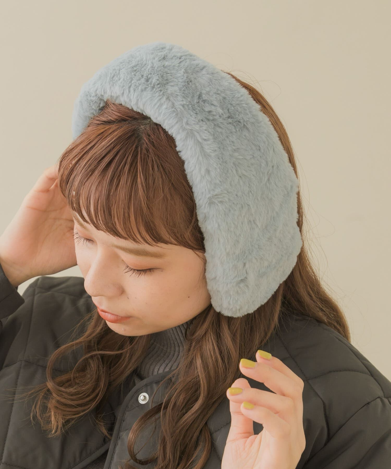 SMELLY「エコファーイヤーマフ」|イヤーマフ|