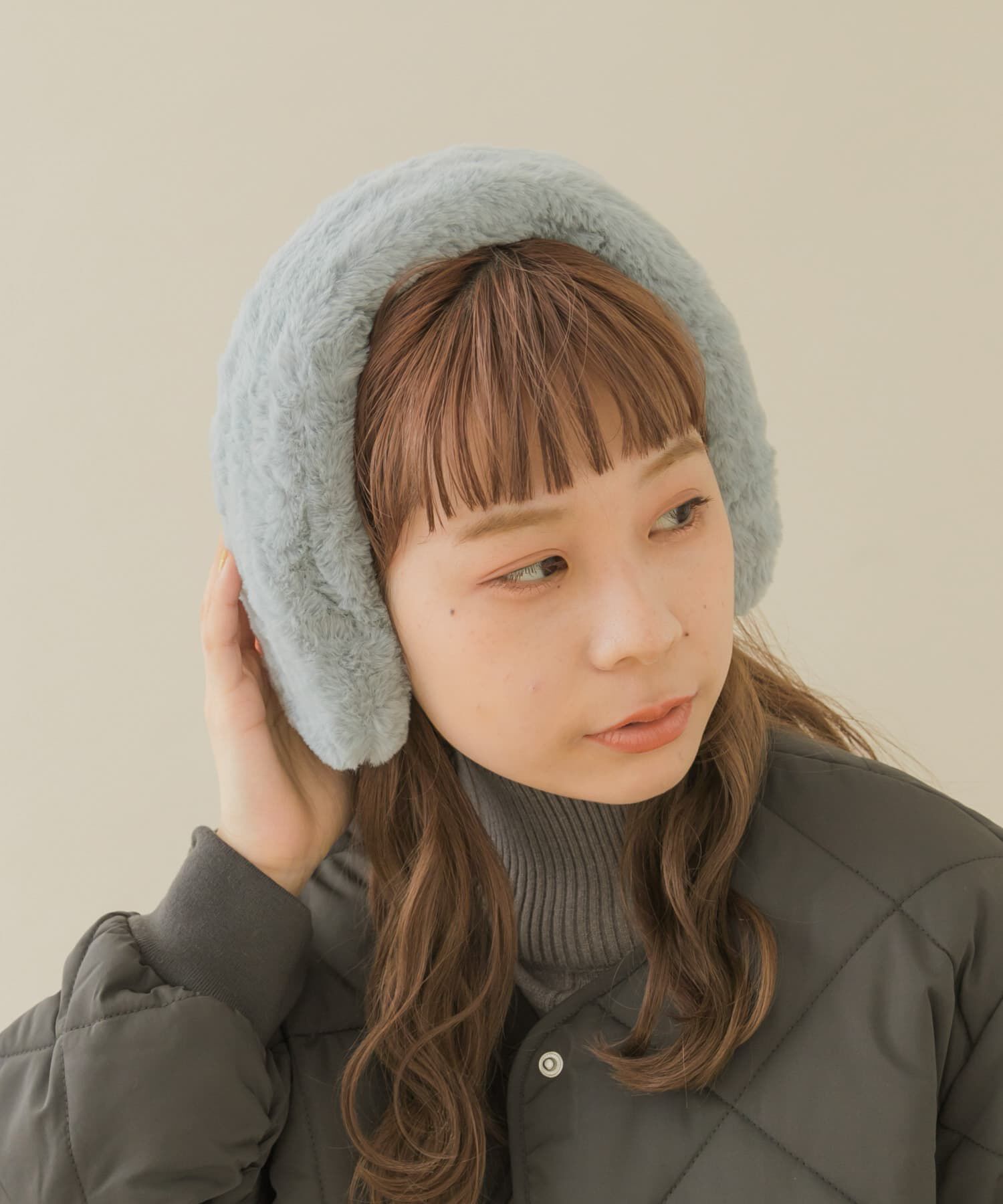 SMELLY「エコファーイヤーマフ」|イヤーマフ|