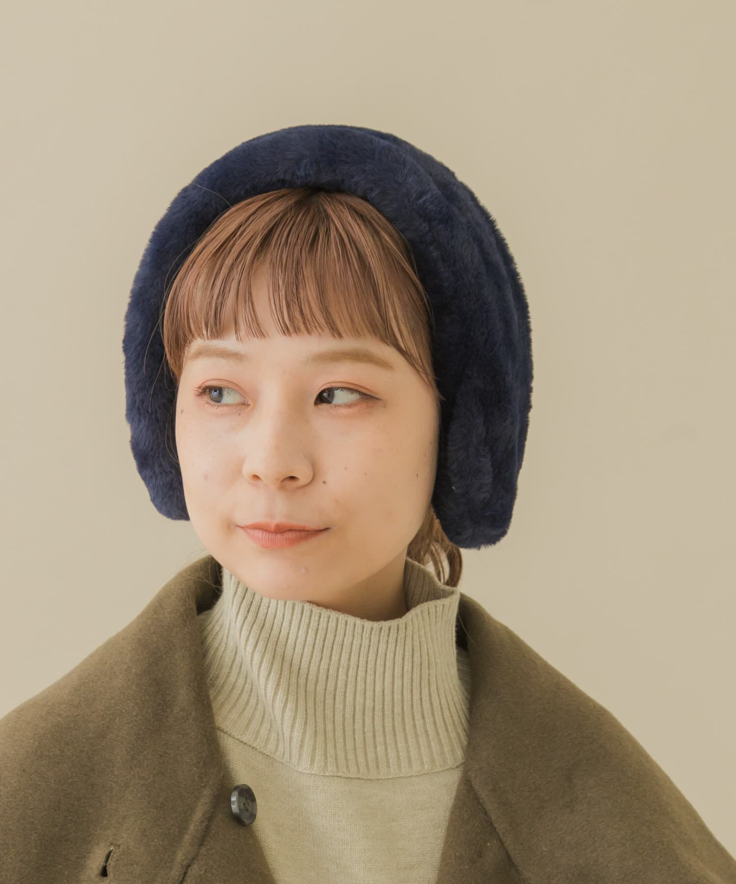 SMELLY「エコファーイヤーマフ」|イヤーマフ|