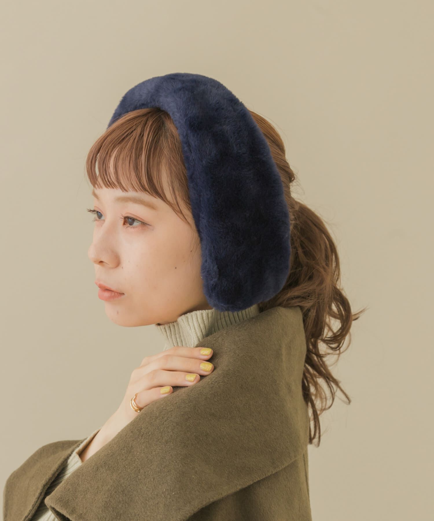 SMELLY「エコファーイヤーマフ」|イヤーマフ|