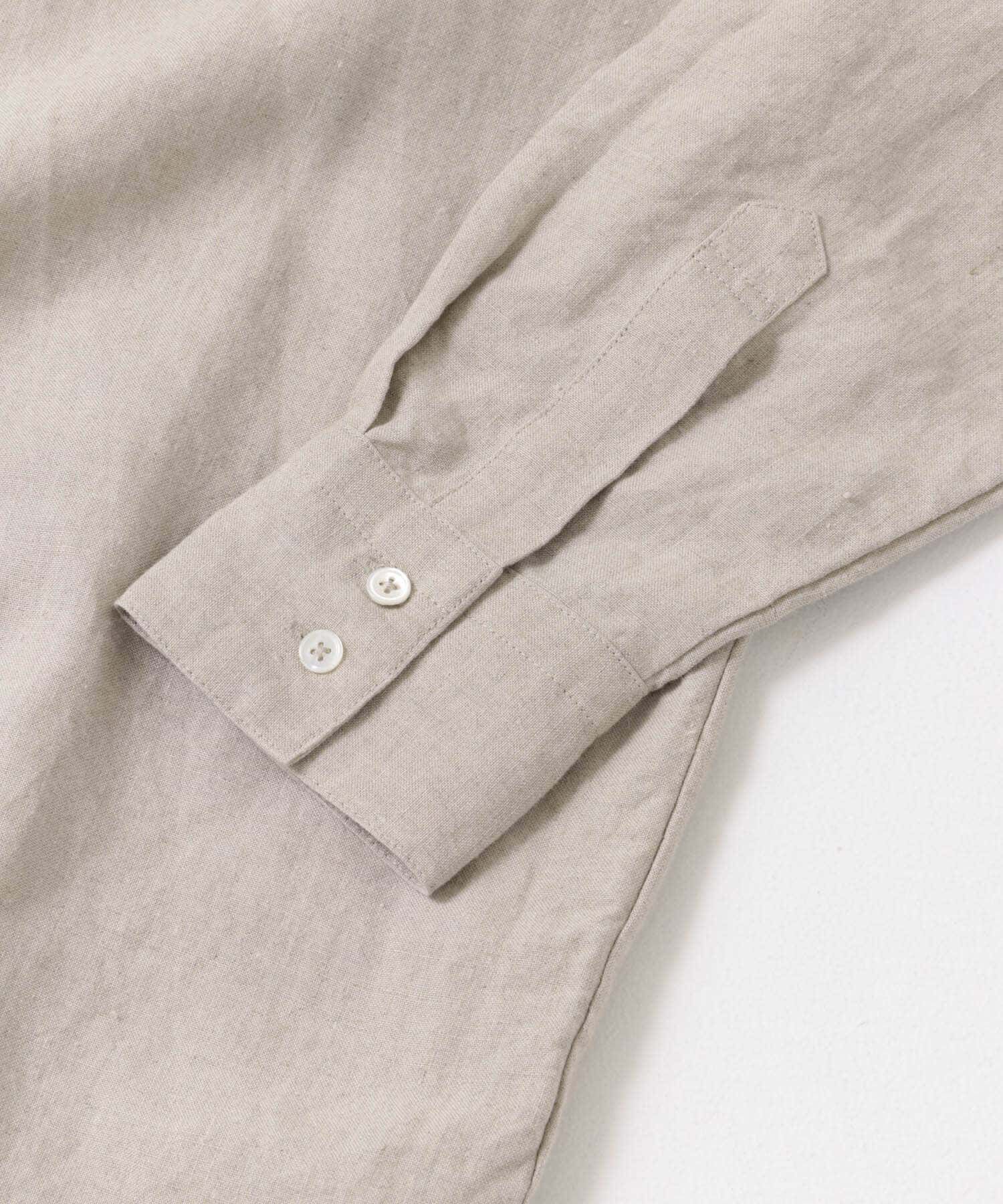 かぐれ「リネンクルーネックプルオーバー」|シャツ・ブラウス|