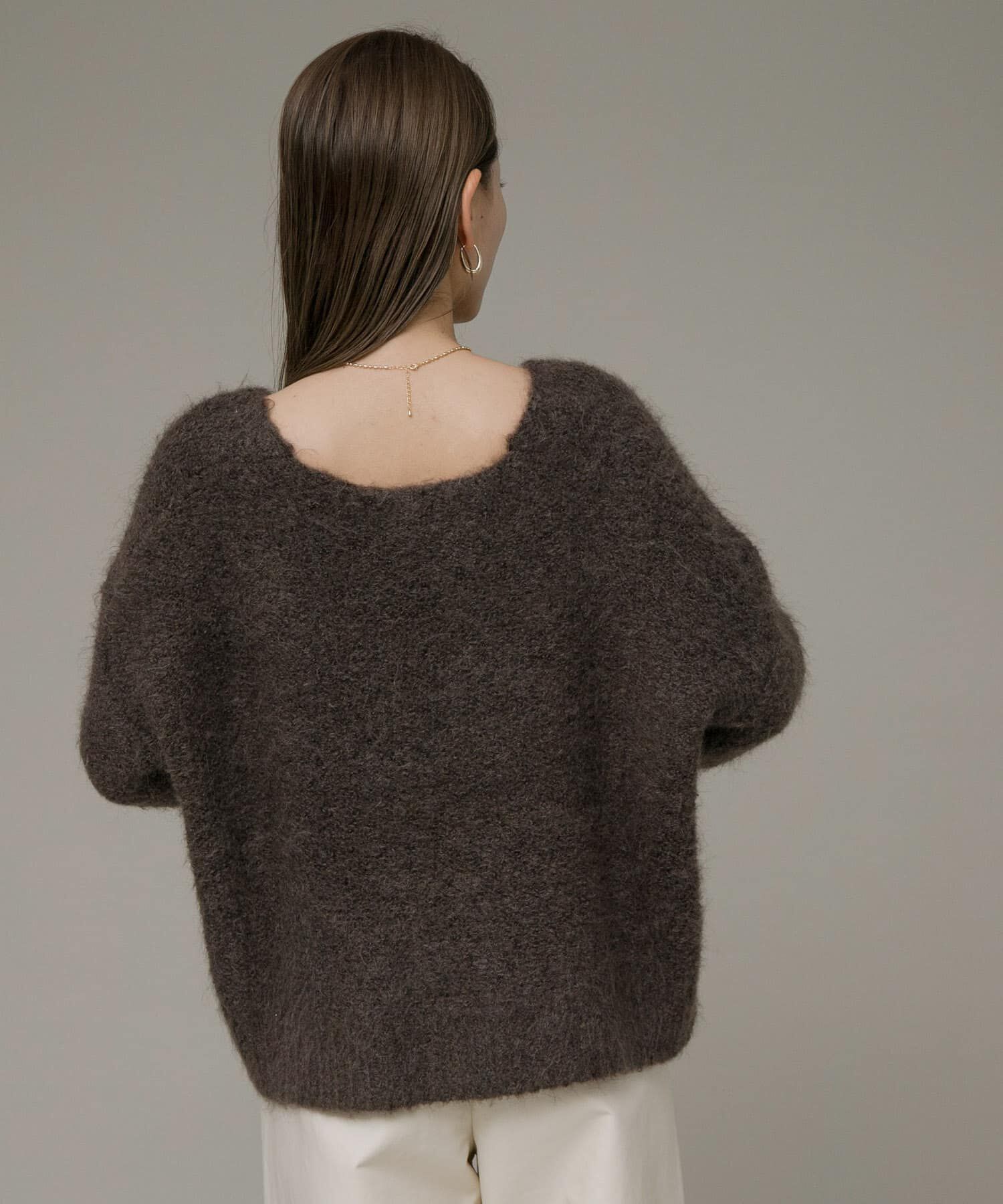 Sonny Label 「ディープVネックプルオーバー」|ニット・セーター|