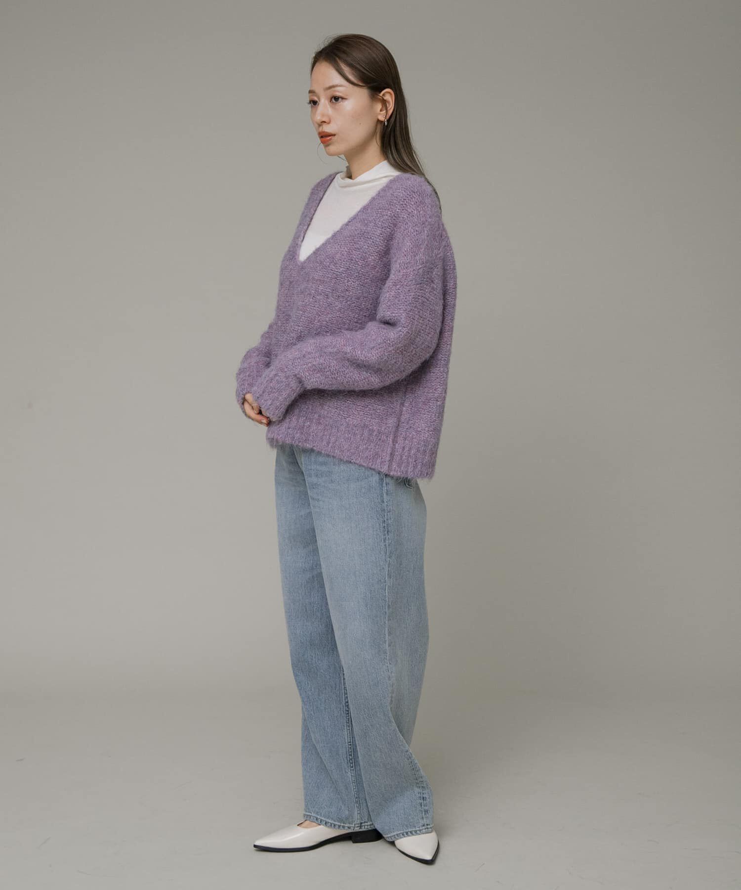 Sonny Label 「ディープVネックプルオーバー」|ニット・セーター|