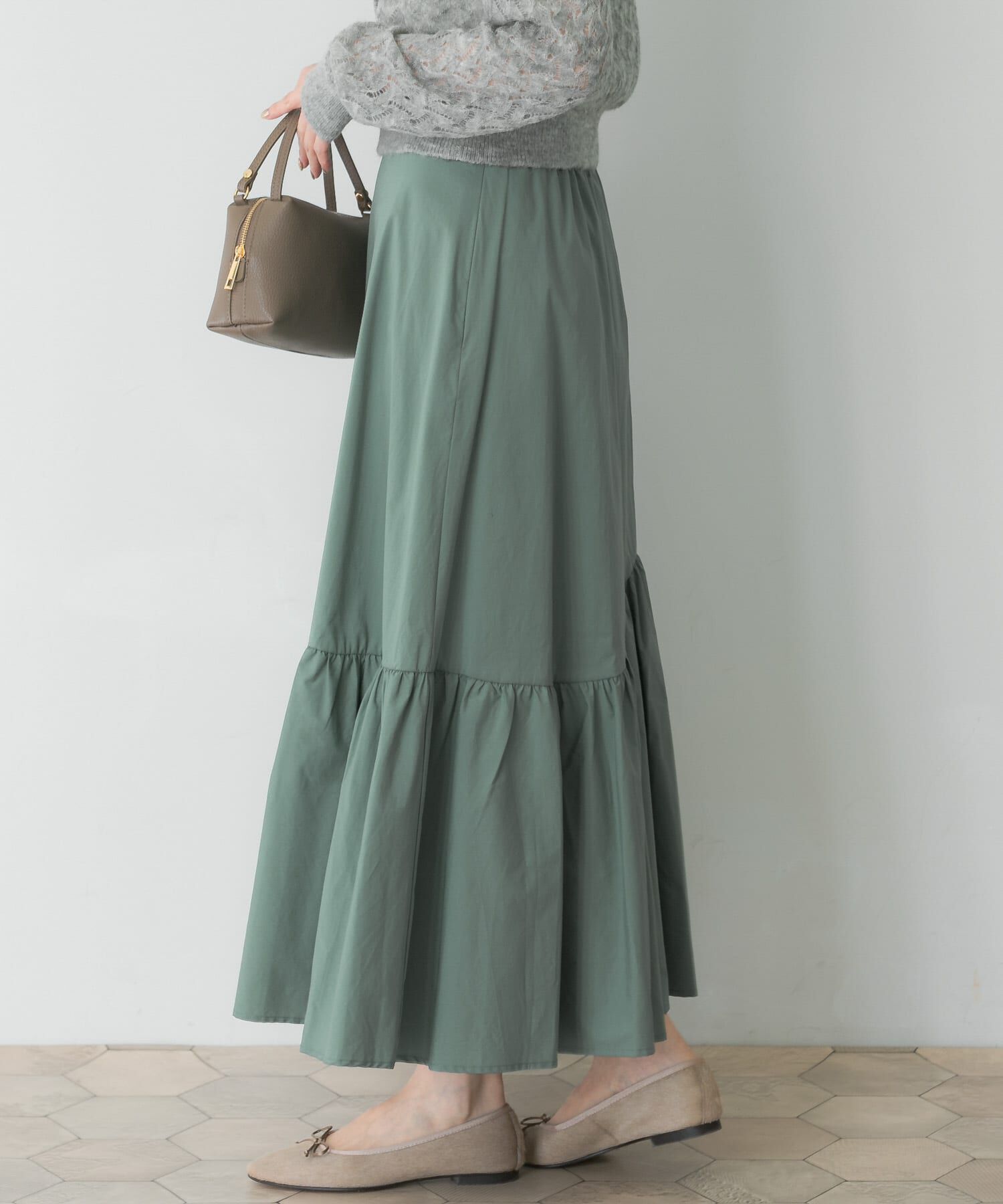 URBAN RESEARCH ROSSO「切替ボリュームスカート」|スカート|