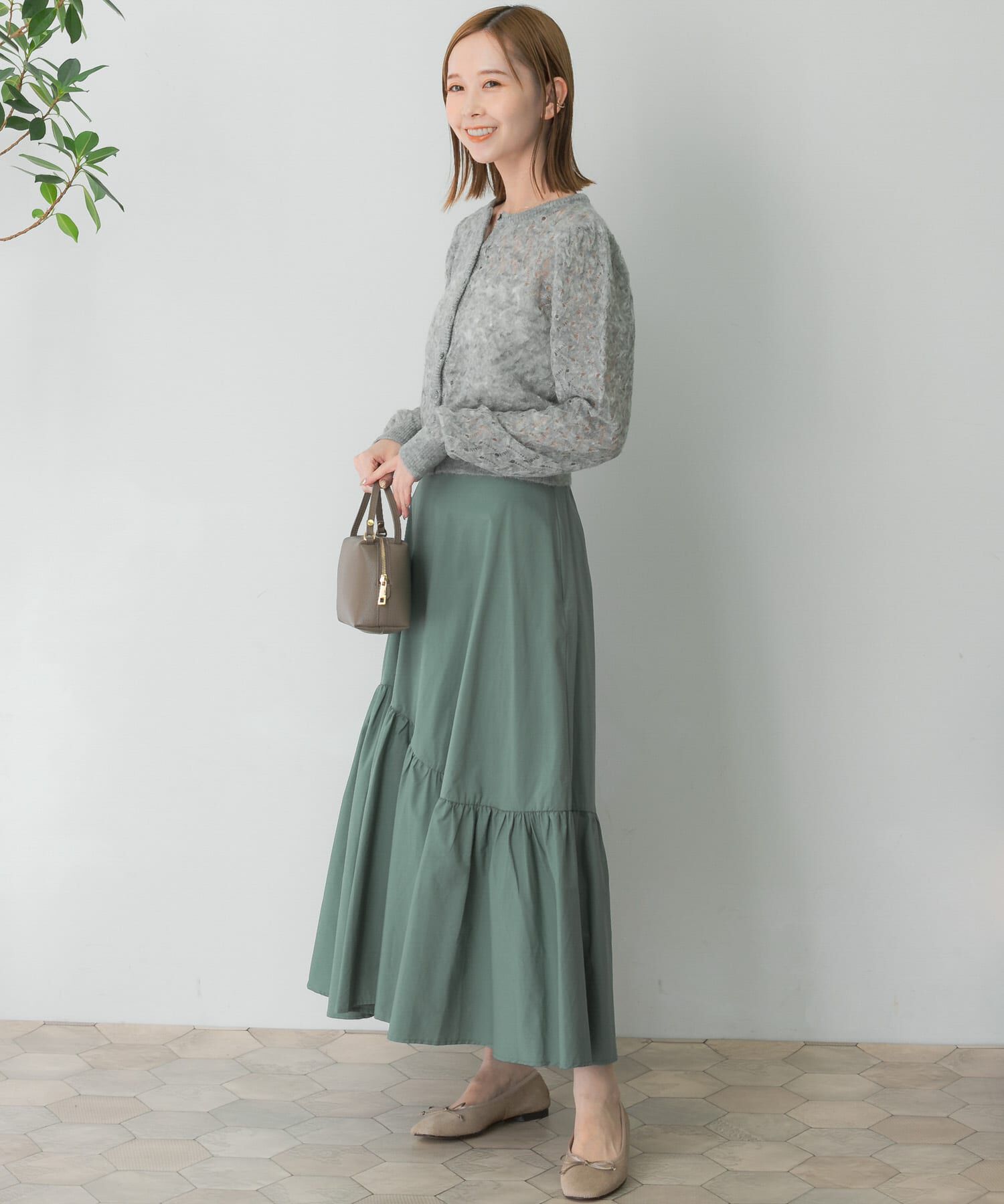 URBAN RESEARCH ROSSO「切替ボリュームスカート」|スカート|