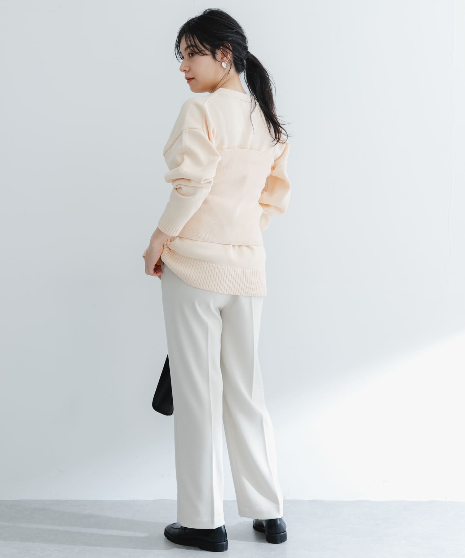 URBAN RESEARCH ROSSO「ウエストシェイプカーディガン」|カーディガン|