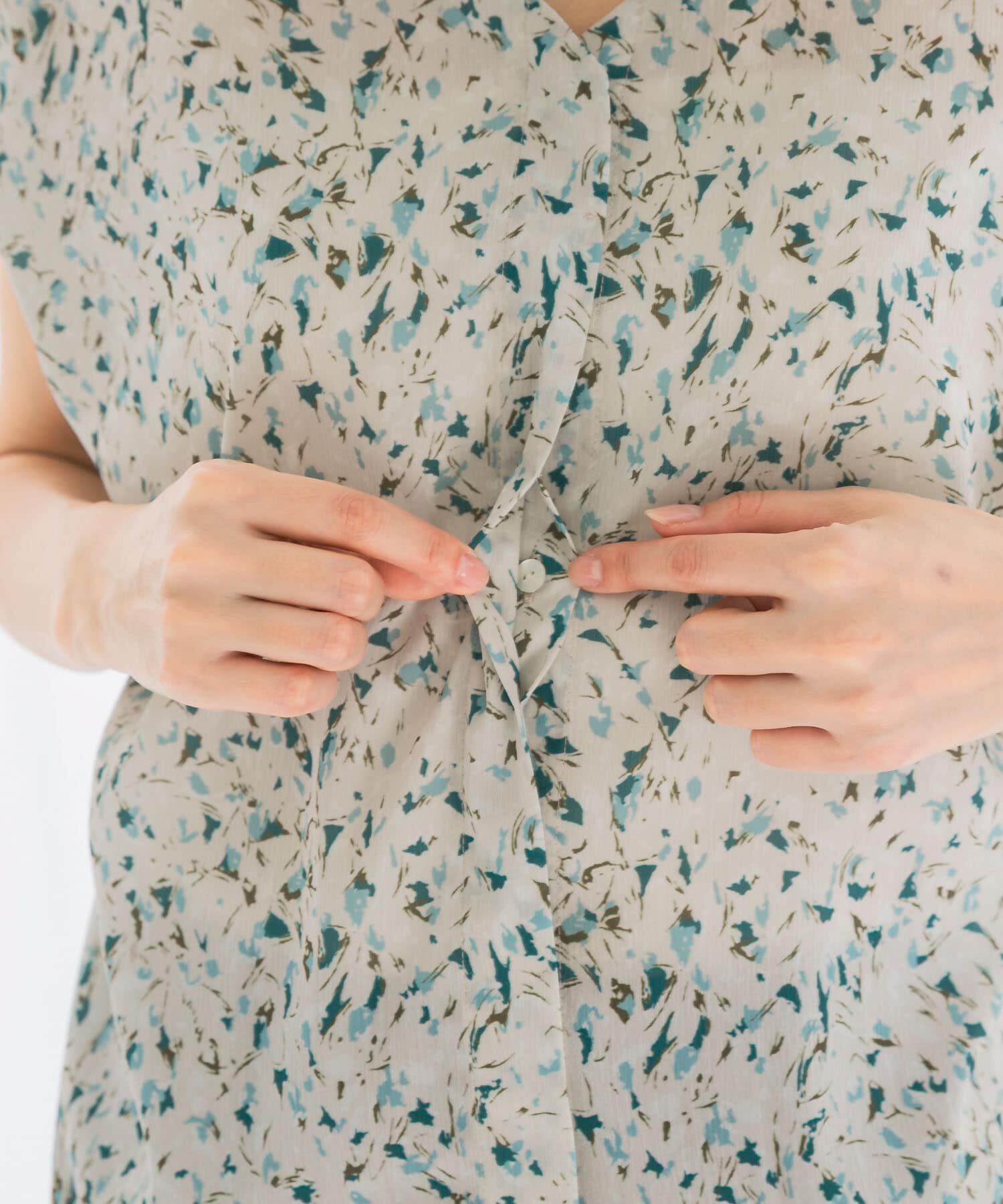 URBAN RESEARCH ROSSO「フラワープリントブラウス」|シャツ・ブラウス|