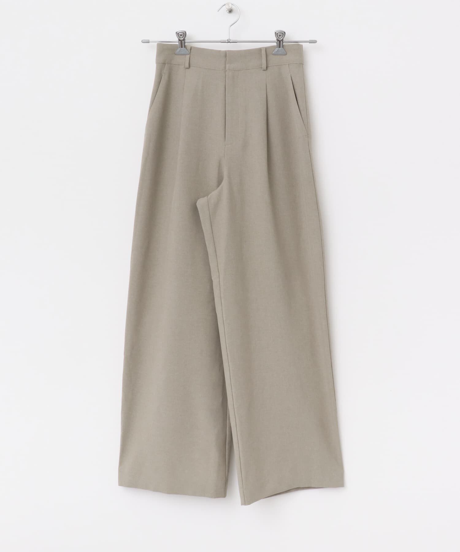 URBAN RESEARCH ROSSO「『UR TECH DRYLUXE』F by ROSSO　タックワイドパンツ」|その他|