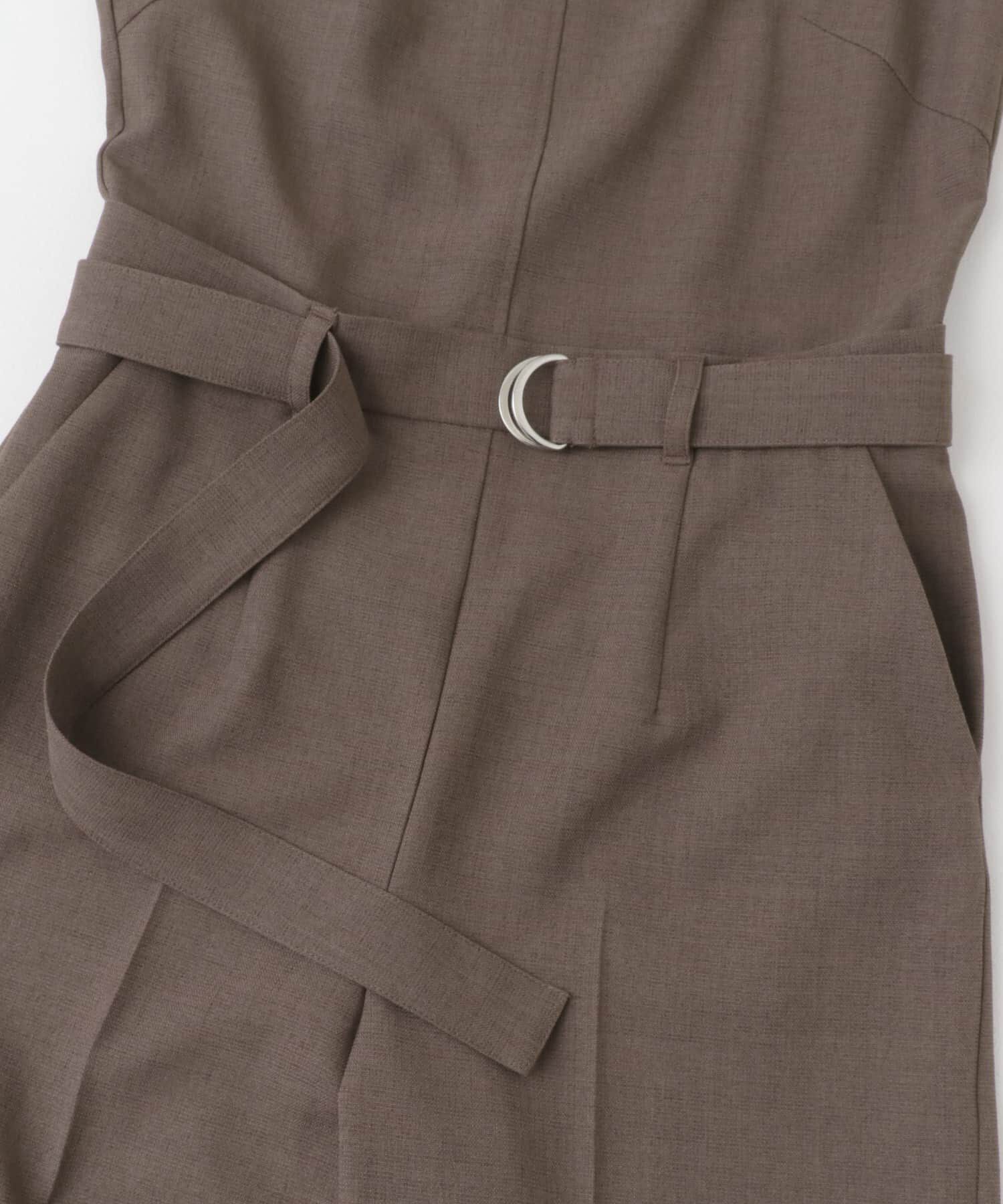 URBAN RESEARCH ROSSO「ベルト付サマーツイードオールインワン」|スカート|