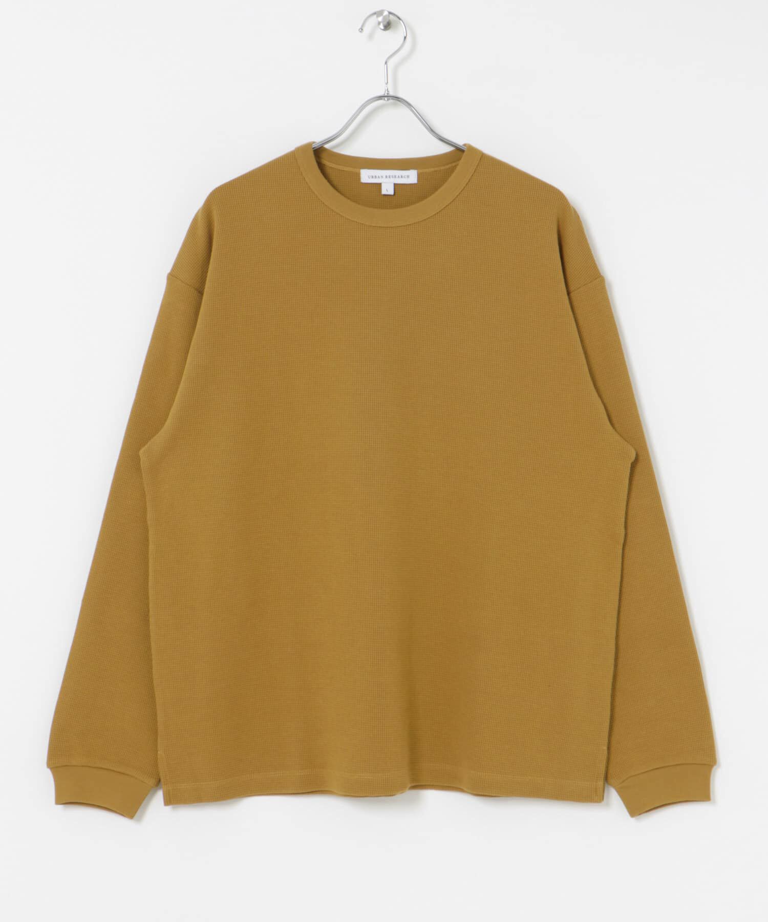 URBAN RESEARCH「『UR TECH』度詰めワッフルロングスリーブ」|Tシャツ・カットソー|