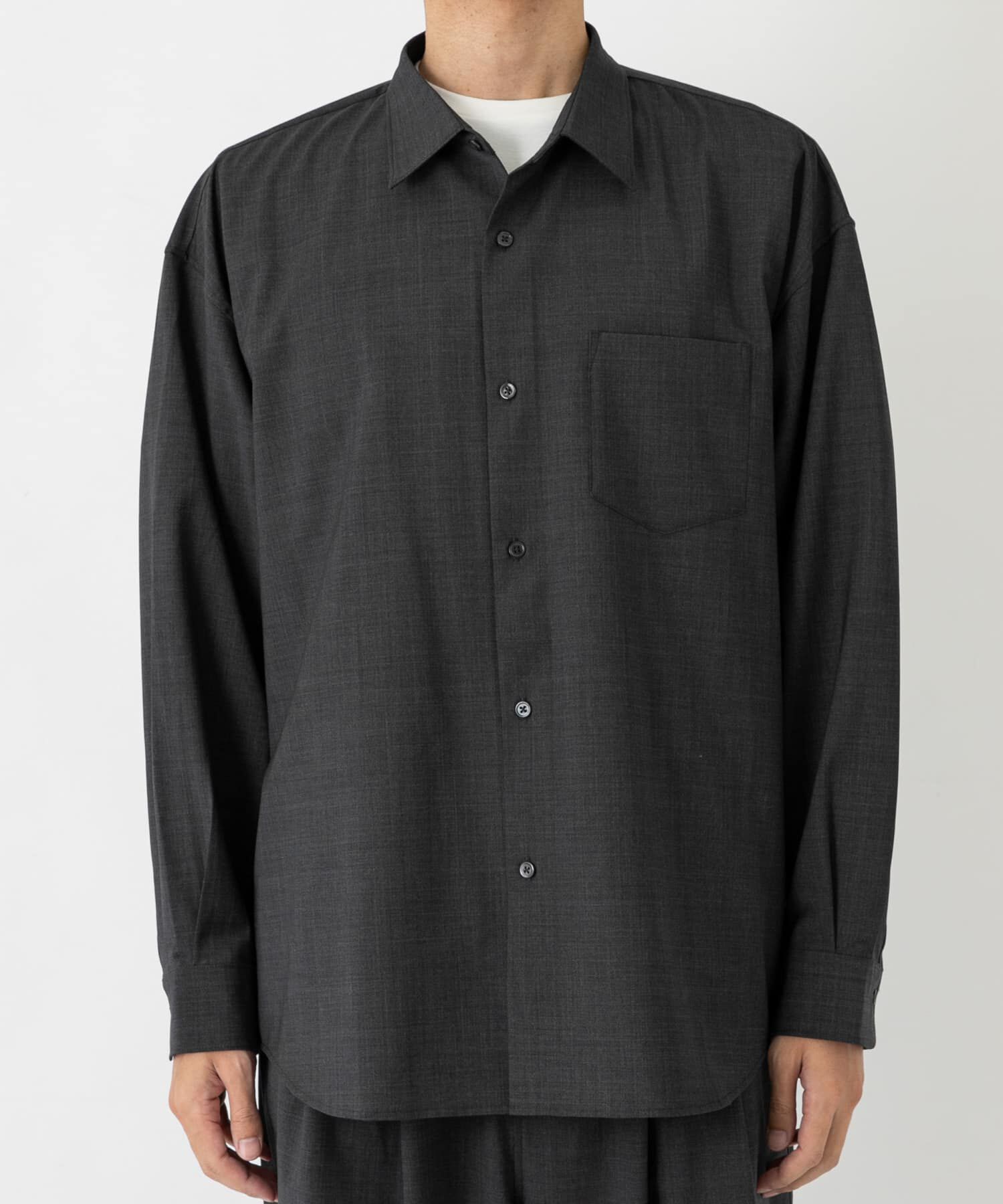 URBAN RESEARCH「『セットアップ対応』『マシンウォッシャブル』ST WASHABLE WOOL SHIRTS」|シャツ・ブラウス|
