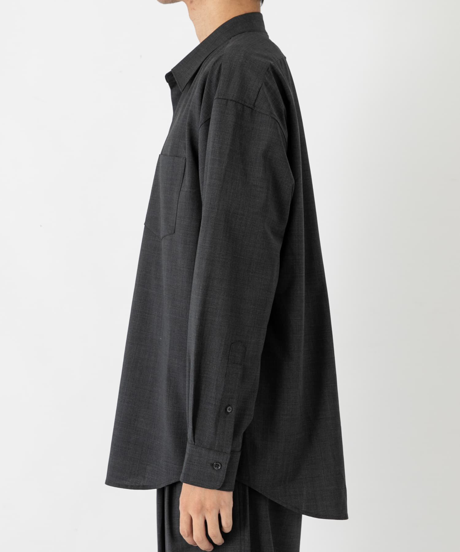 URBAN RESEARCH「『セットアップ対応』『マシンウォッシャブル』ST WASHABLE WOOL SHIRTS」|シャツ・ブラウス|