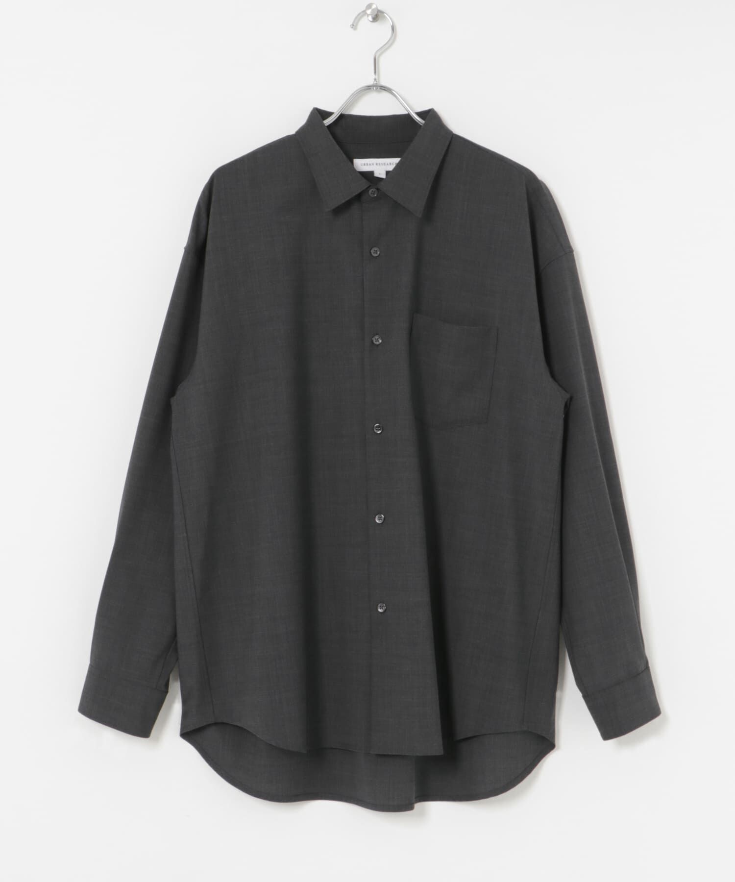 URBAN RESEARCH「『セットアップ対応』『マシンウォッシャブル』ST WASHABLE WOOL SHIRTS」|シャツ・ブラウス|