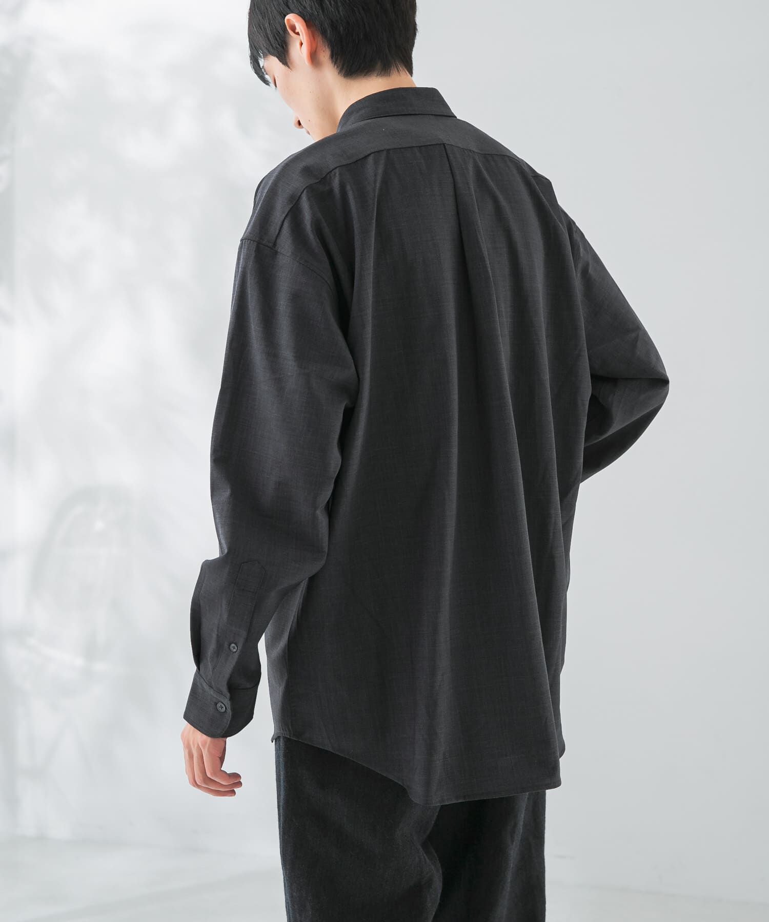 URBAN RESEARCH「『セットアップ対応』『マシンウォッシャブル』ST WASHABLE WOOL SHIRTS」|シャツ・ブラウス|