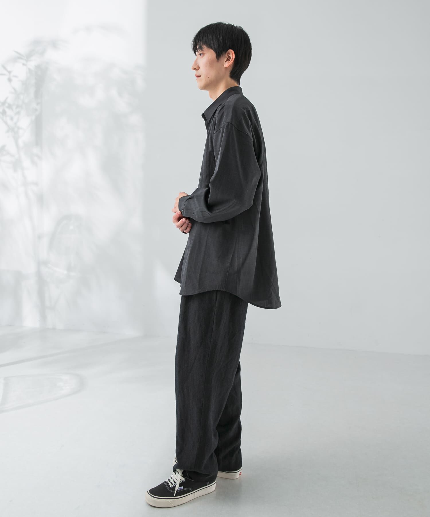 URBAN RESEARCH「『セットアップ対応』『マシンウォッシャブル』ST WASHABLE WOOL SHIRTS」|シャツ・ブラウス|