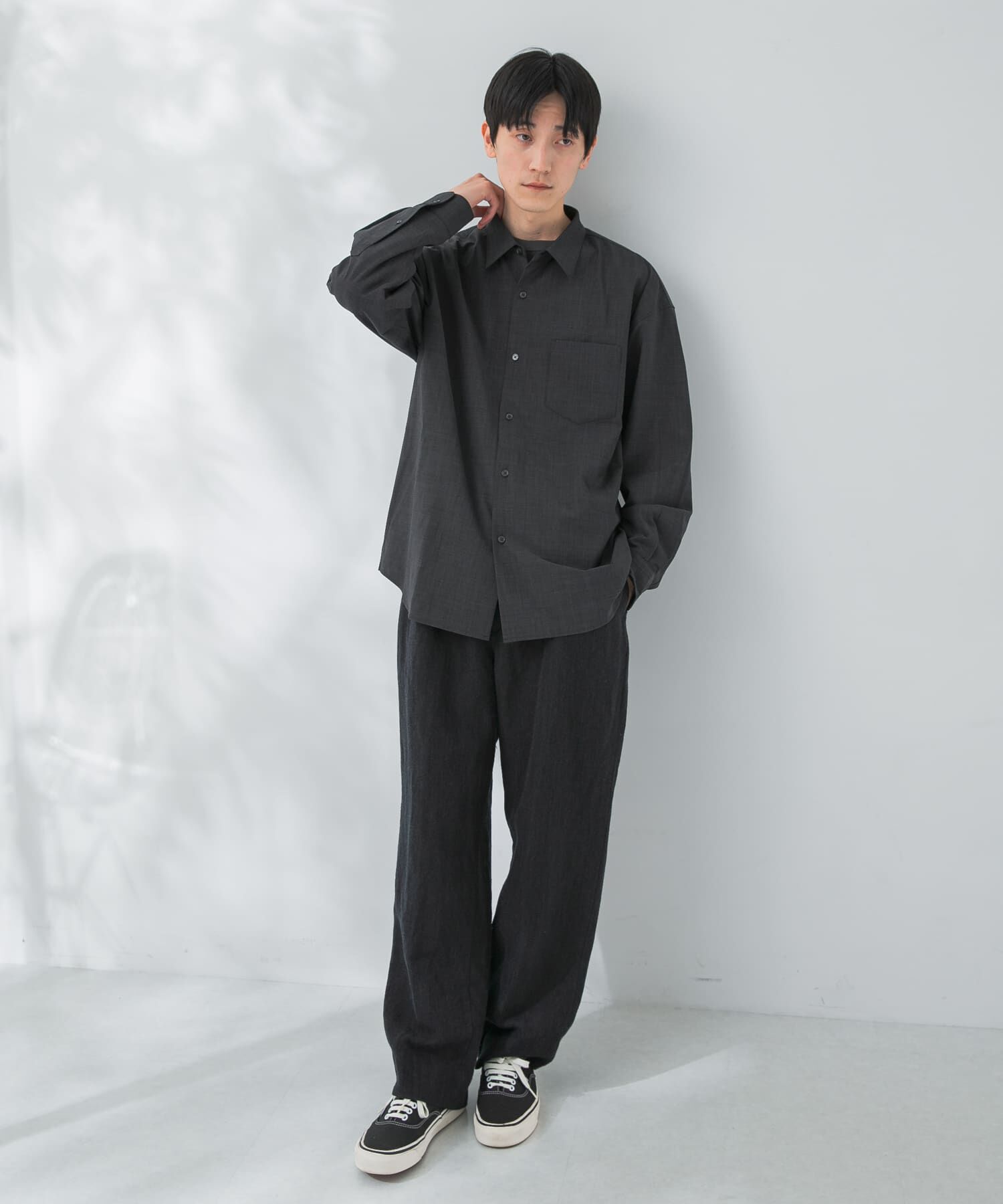URBAN RESEARCH「『セットアップ対応』『マシンウォッシャブル』ST WASHABLE WOOL SHIRTS」|シャツ・ブラウス|