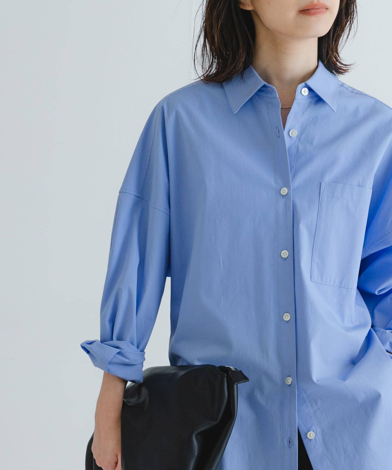 URBAN RESEARCH「ブロードオーバーシャツ」|シャツ・ブラウス|ライトブルー
