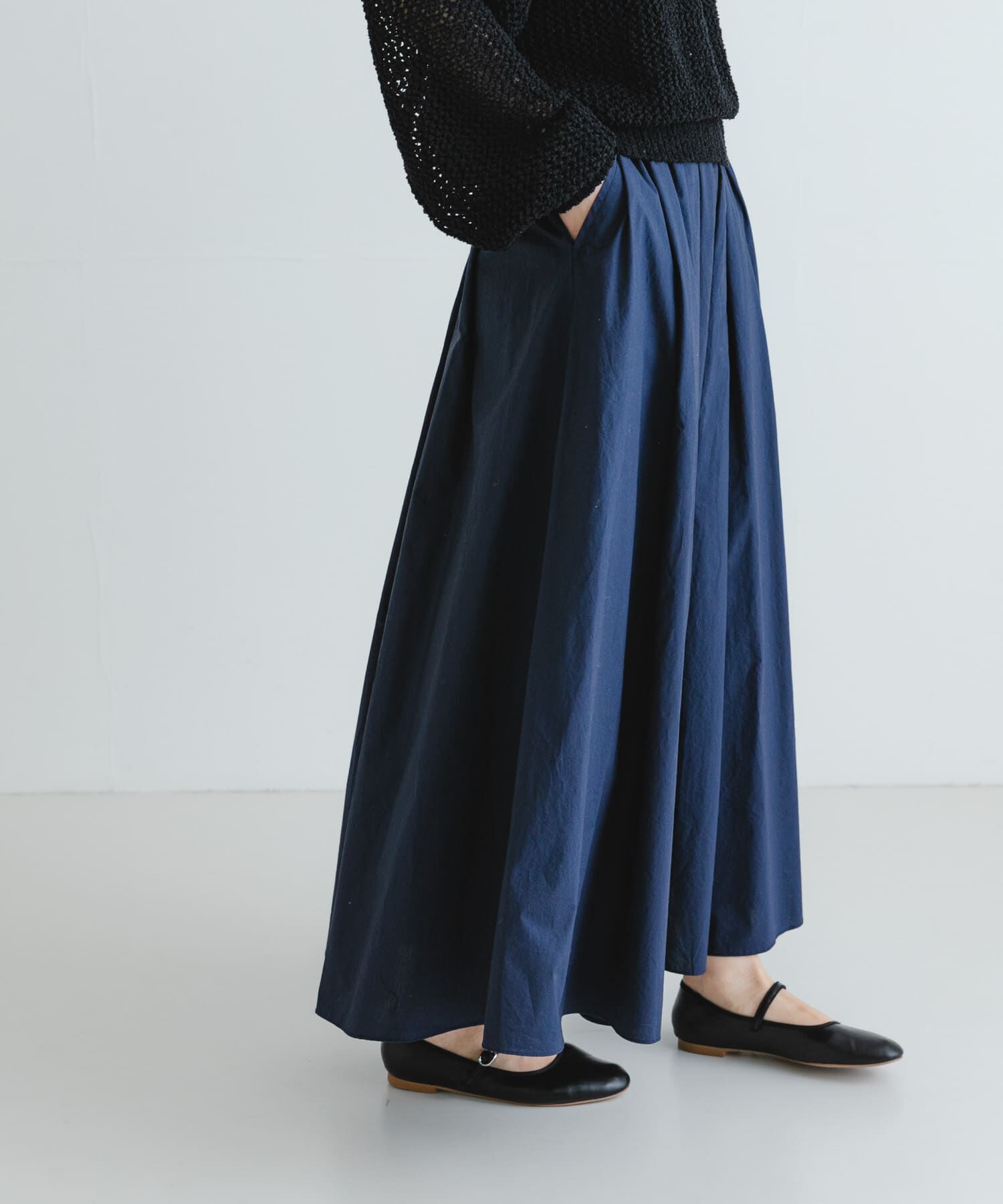 URBAN RESEARCH「コットンギャザーボリュームスカート」|スカート|