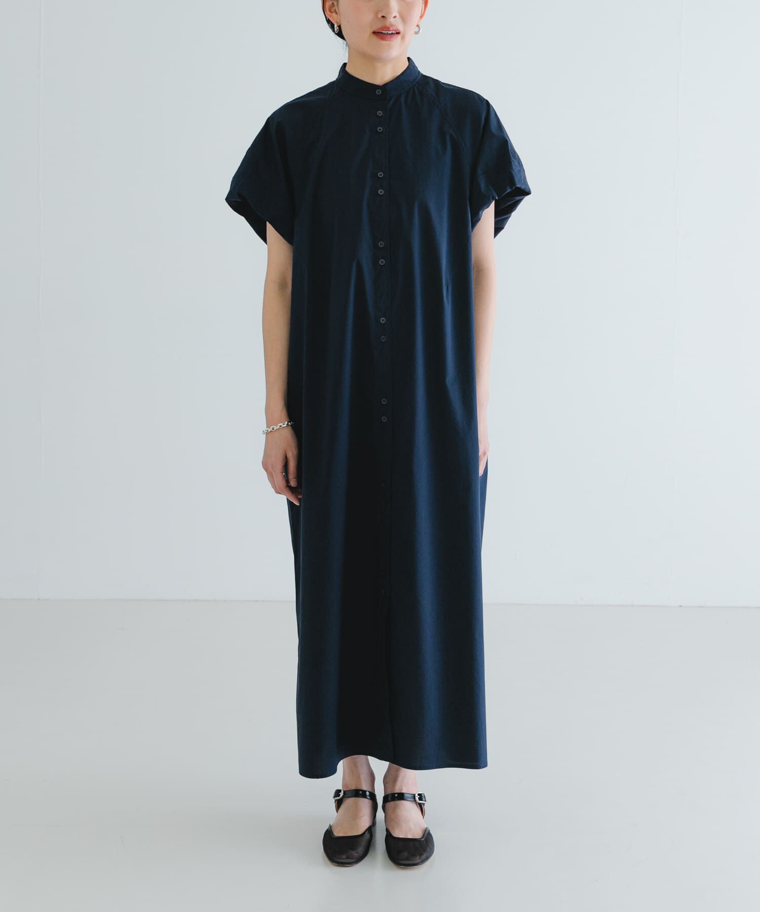 URBAN RESEARCH「スタンドカラーワンピース」|ワンピース|