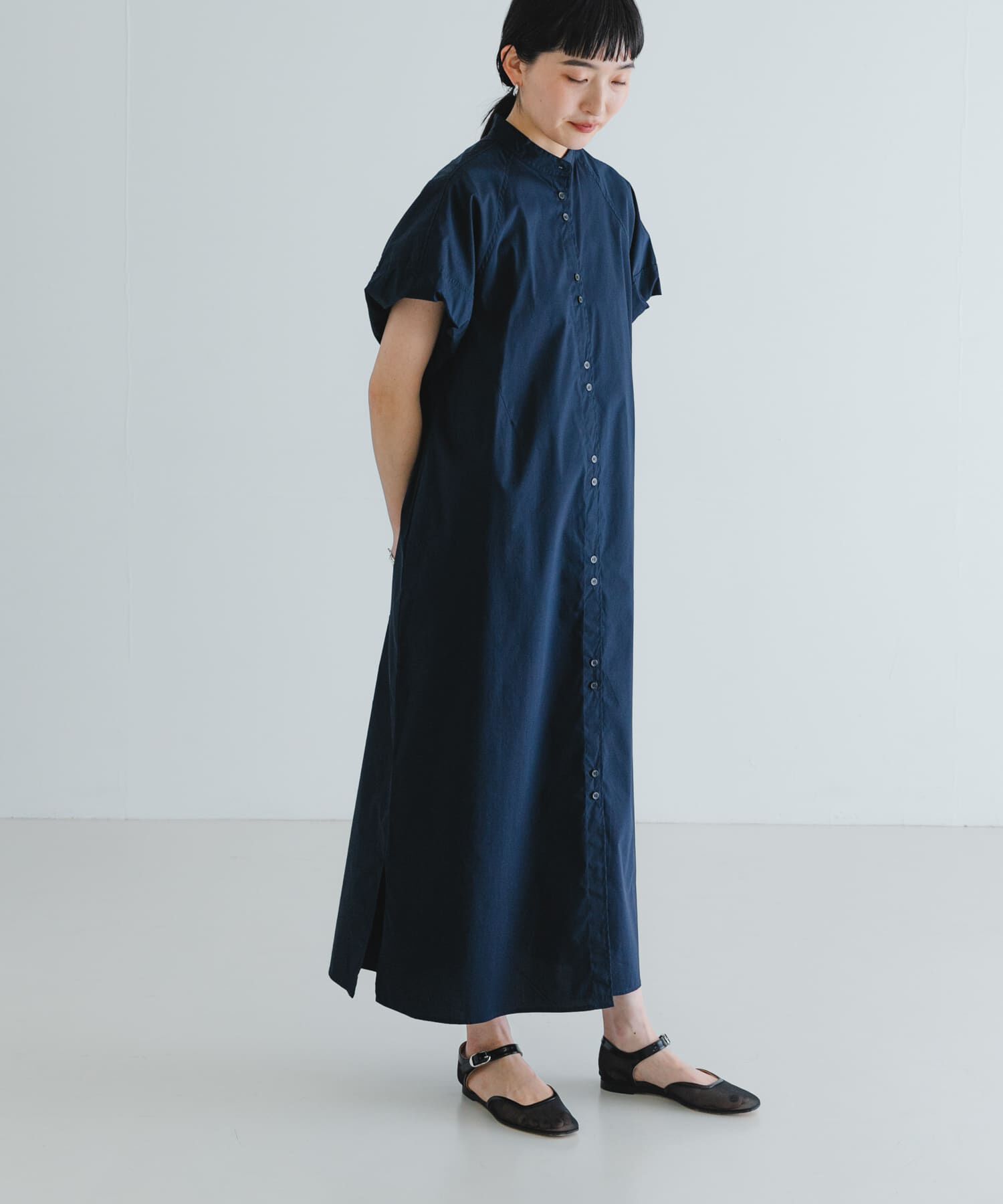 URBAN RESEARCH「スタンドカラーワンピース」|ワンピース|