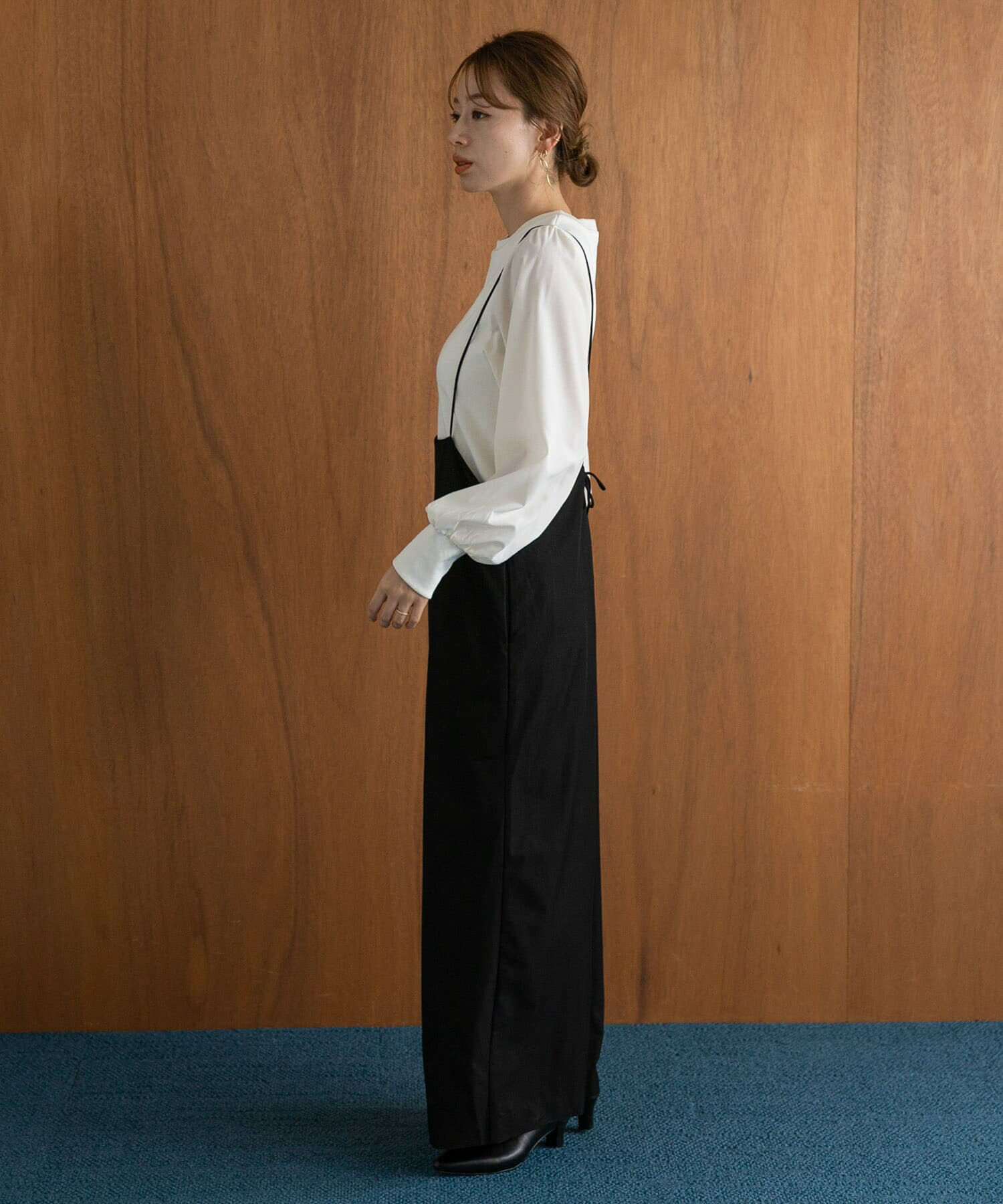 Sonny Label 「『WEB限定』パフスリーブコンビプルオーバー」|Tシャツ・カットソー|