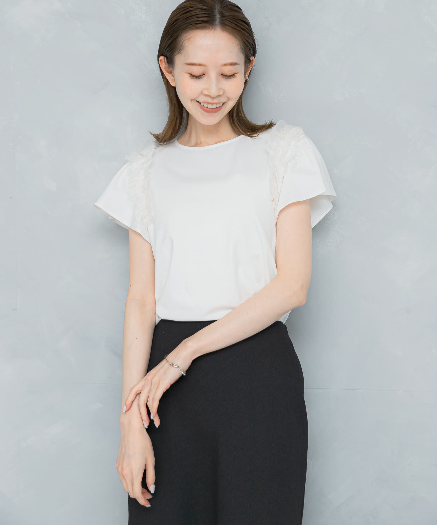 URBAN RESEARCH ROSSO「シアードッキングデザインTシャツ」|Tシャツ・カットソー|